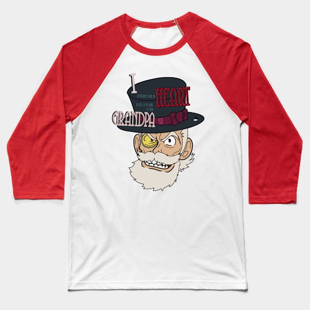 Deceivingly Lovely Gentleman Baseball T-Shirt by Error Hunter